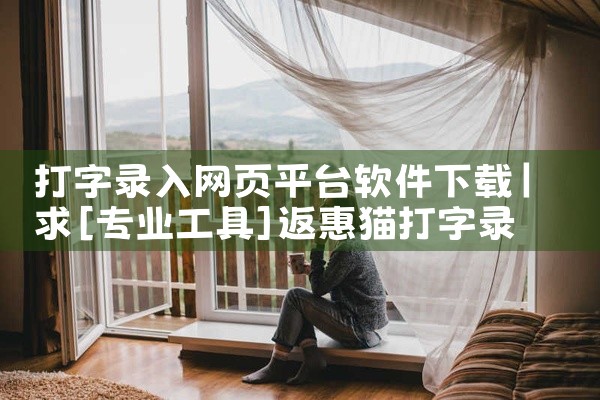 打字录入网页平台软件下载